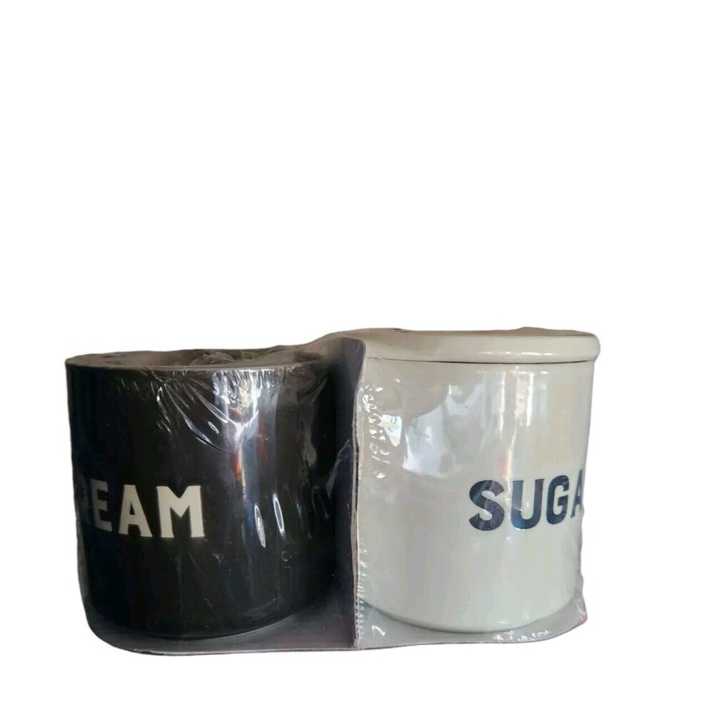 The Kitchen Brand Cream & Sugar Containers, 3" Tall, 3" Wide, New